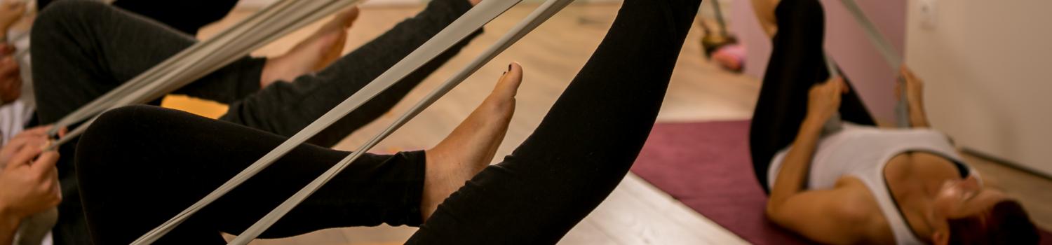 pilates avec élastique